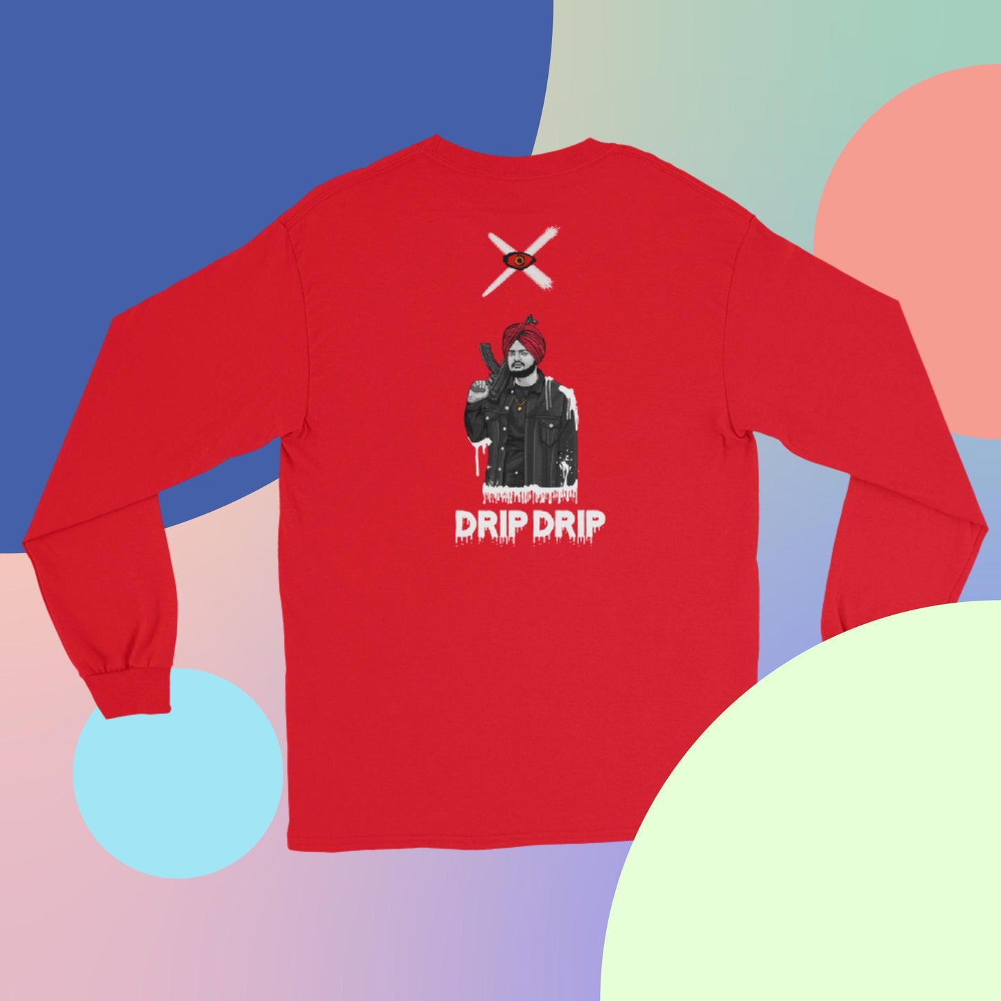 Sidhu Moosewala Drip Drip Long Sleeve Shirt