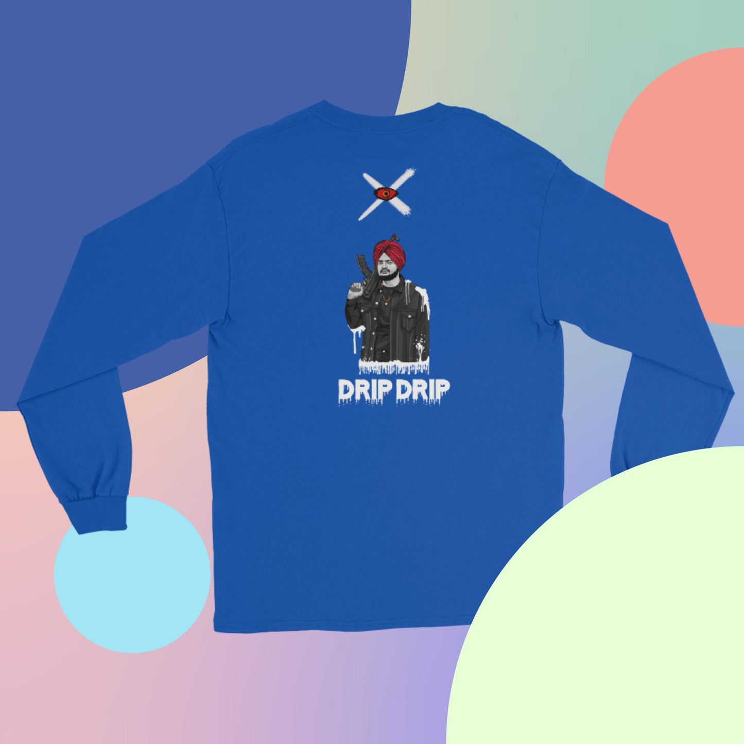 Sidhu Moosewala Drip Drip Long Sleeve Shirt