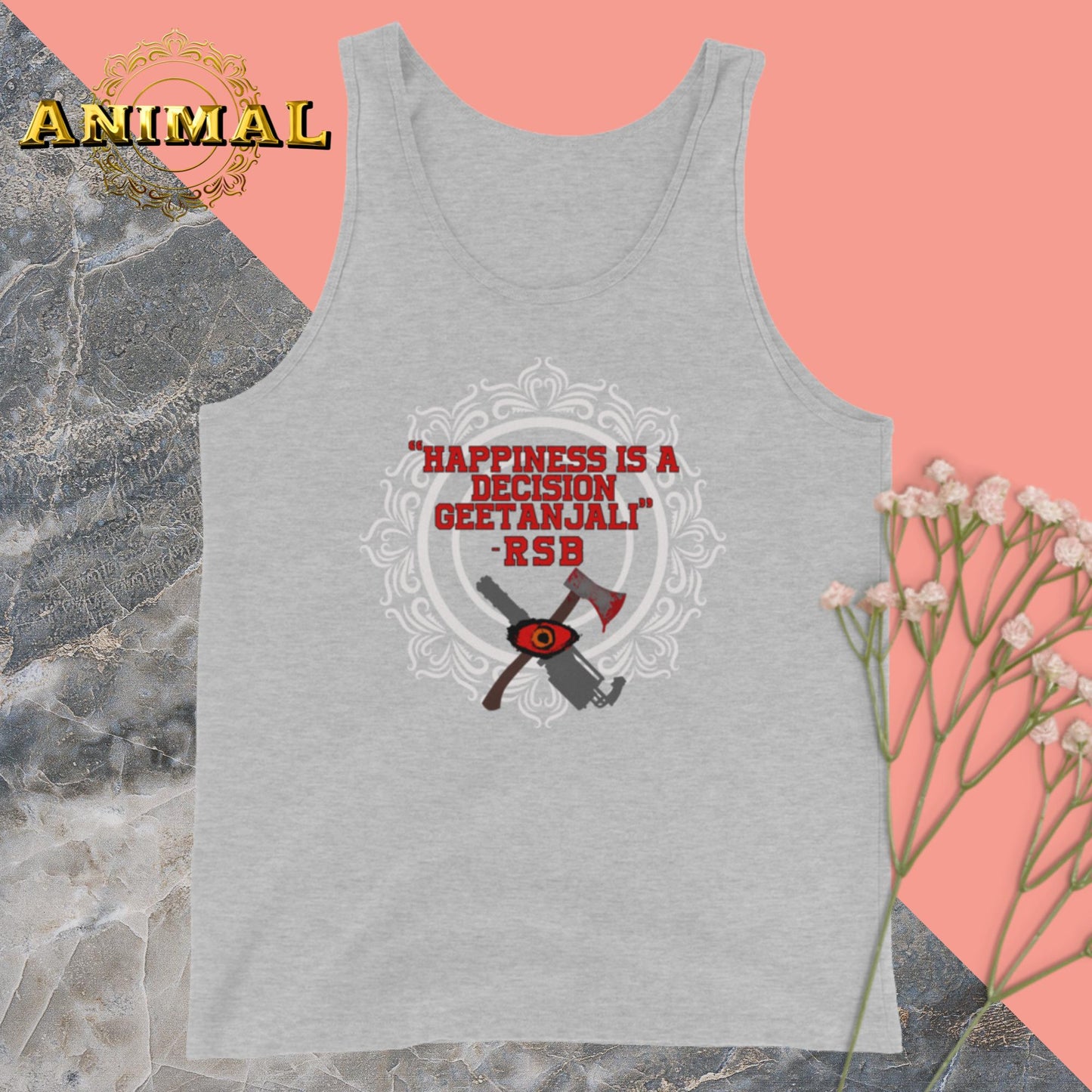 Animal Movie Themed Tank Top