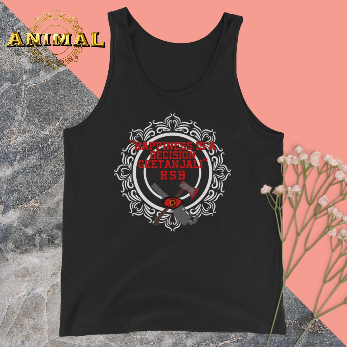 Animal Movie Themed Tank Top