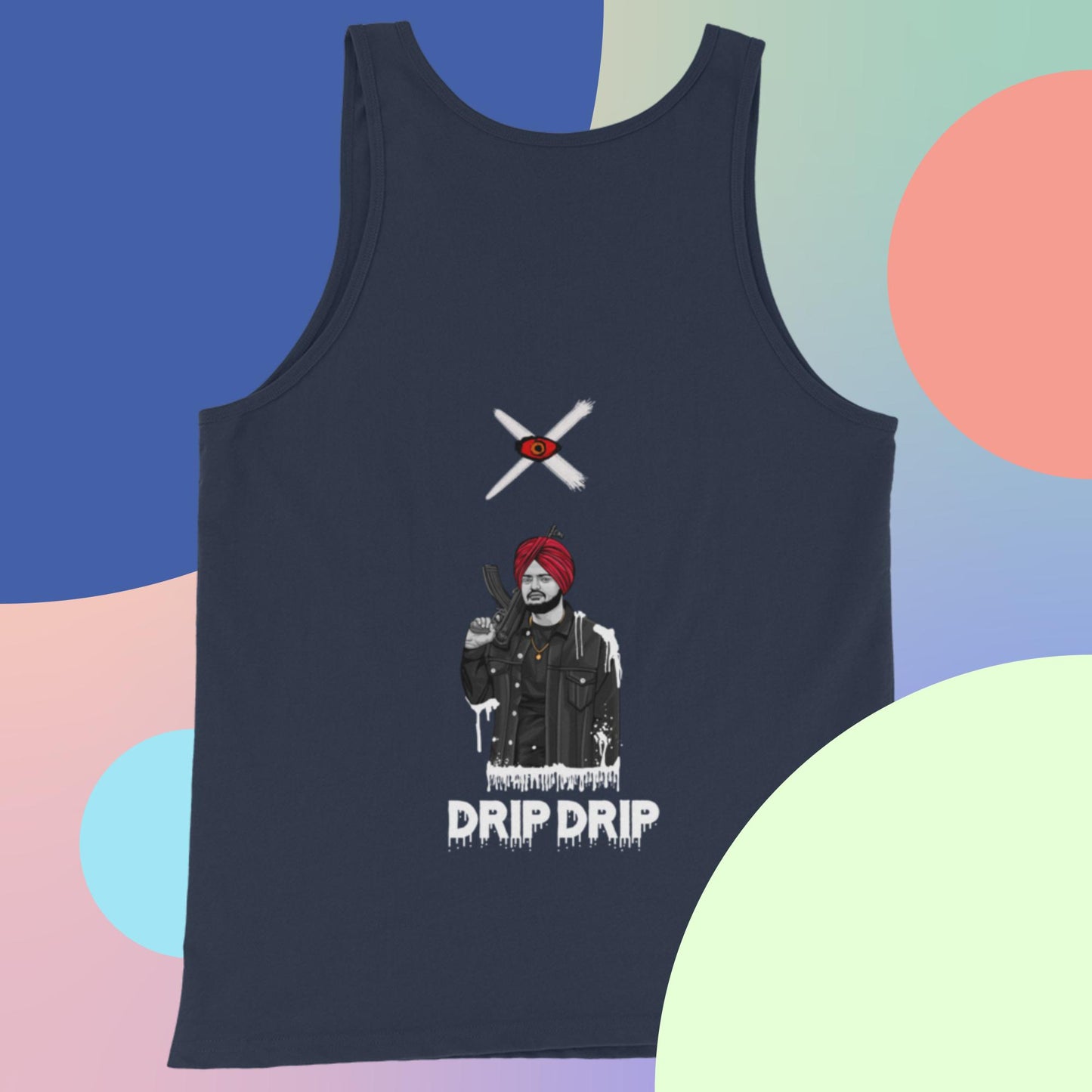 Sidhu Moosewala Drip Drip Men's Tank Top