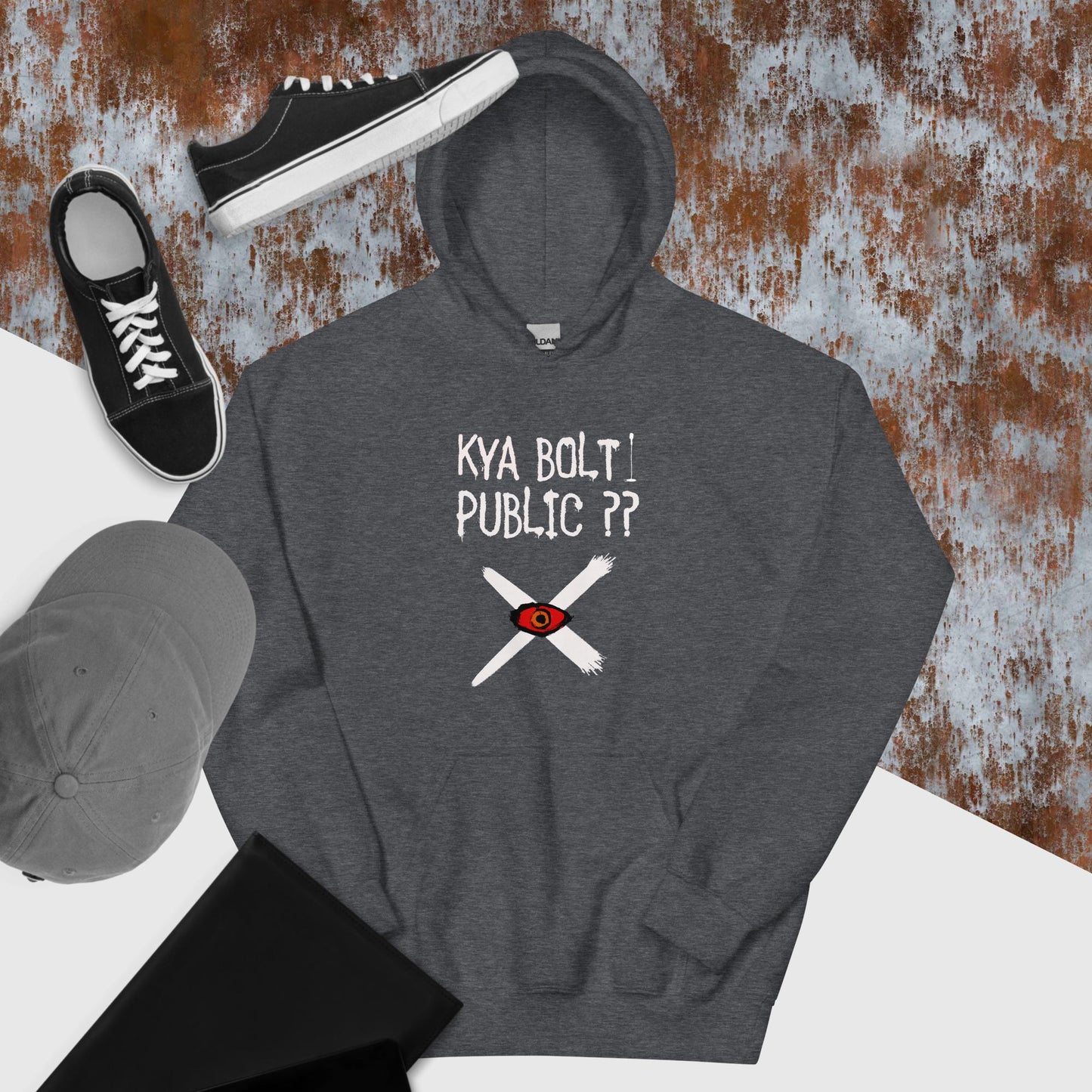 Kya Bolti Public?? Unisex Hoodie