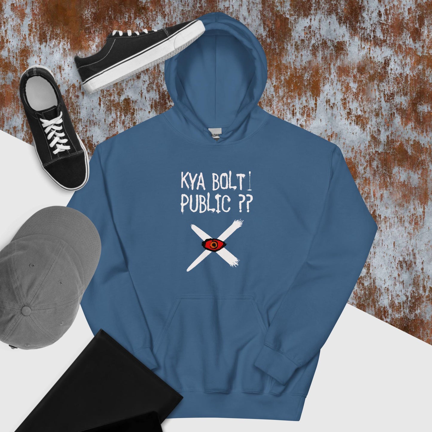 Kya Bolti Public?? Unisex Hoodie