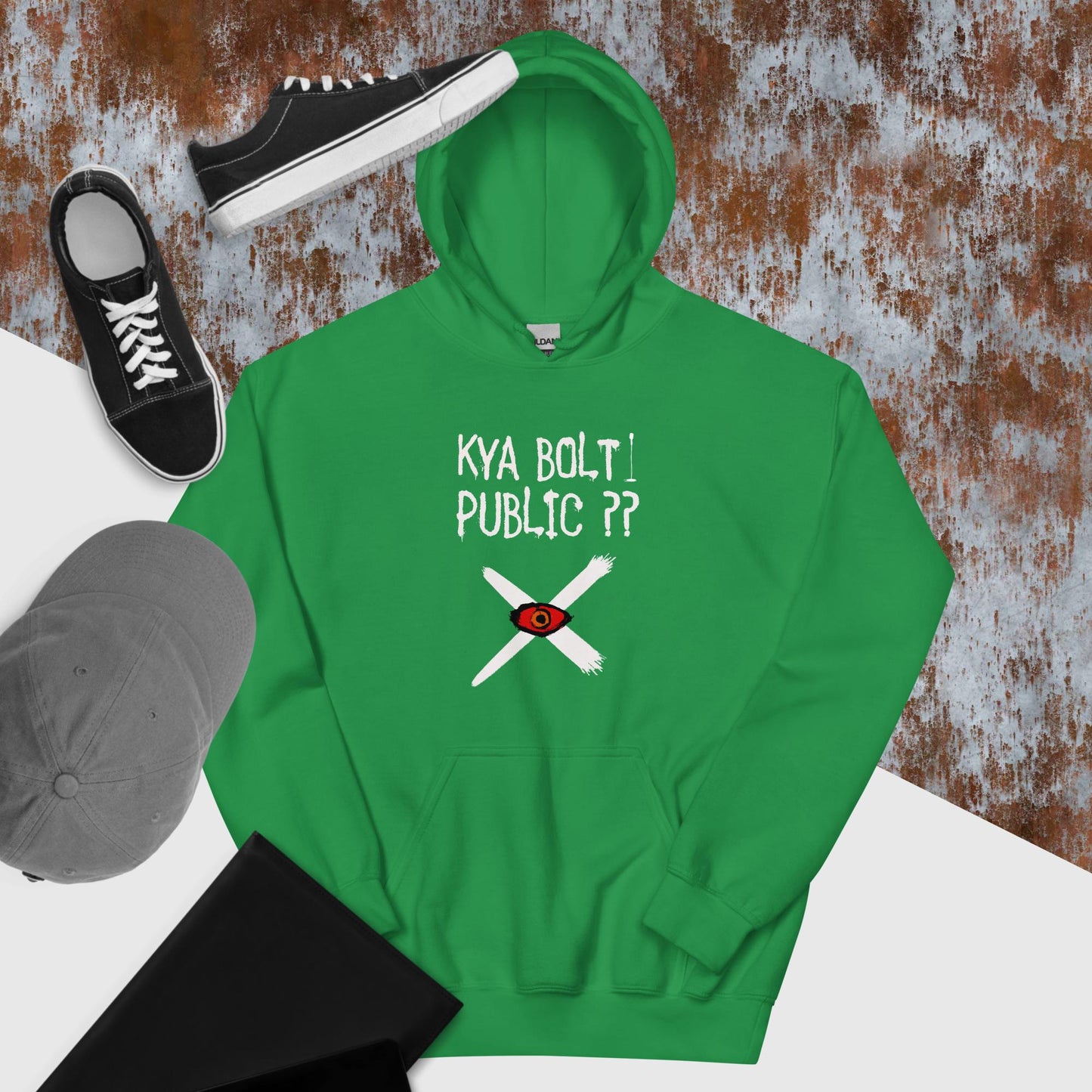 Kya Bolti Public?? Unisex Hoodie