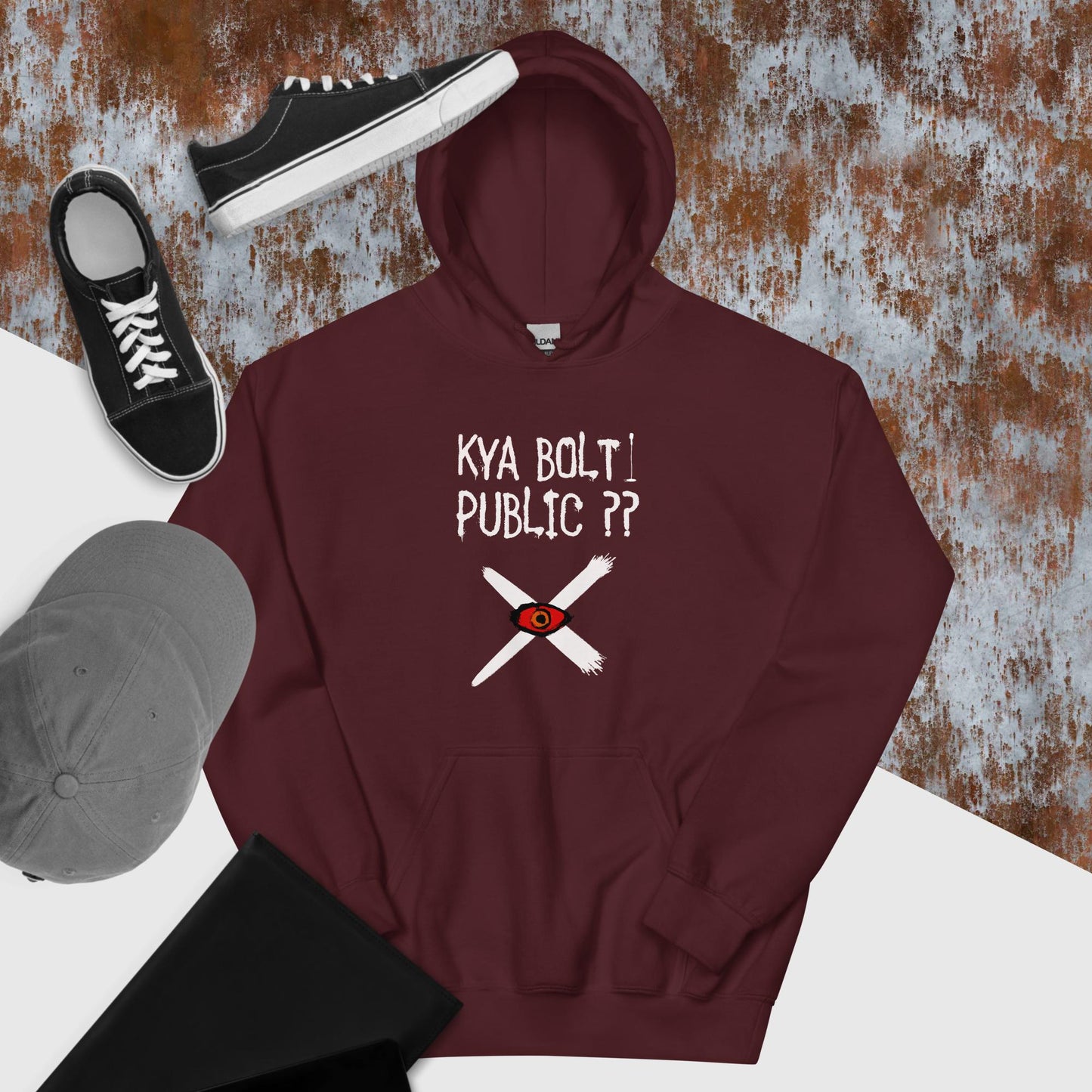 Kya Bolti Public?? Unisex Hoodie