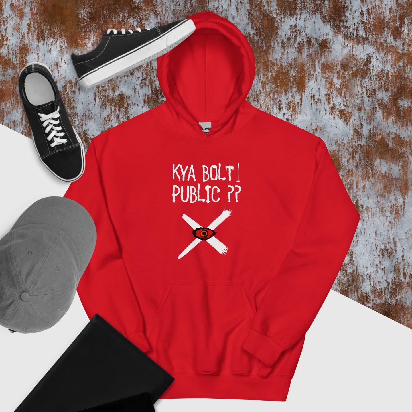 Kya Bolti Public?? Unisex Hoodie