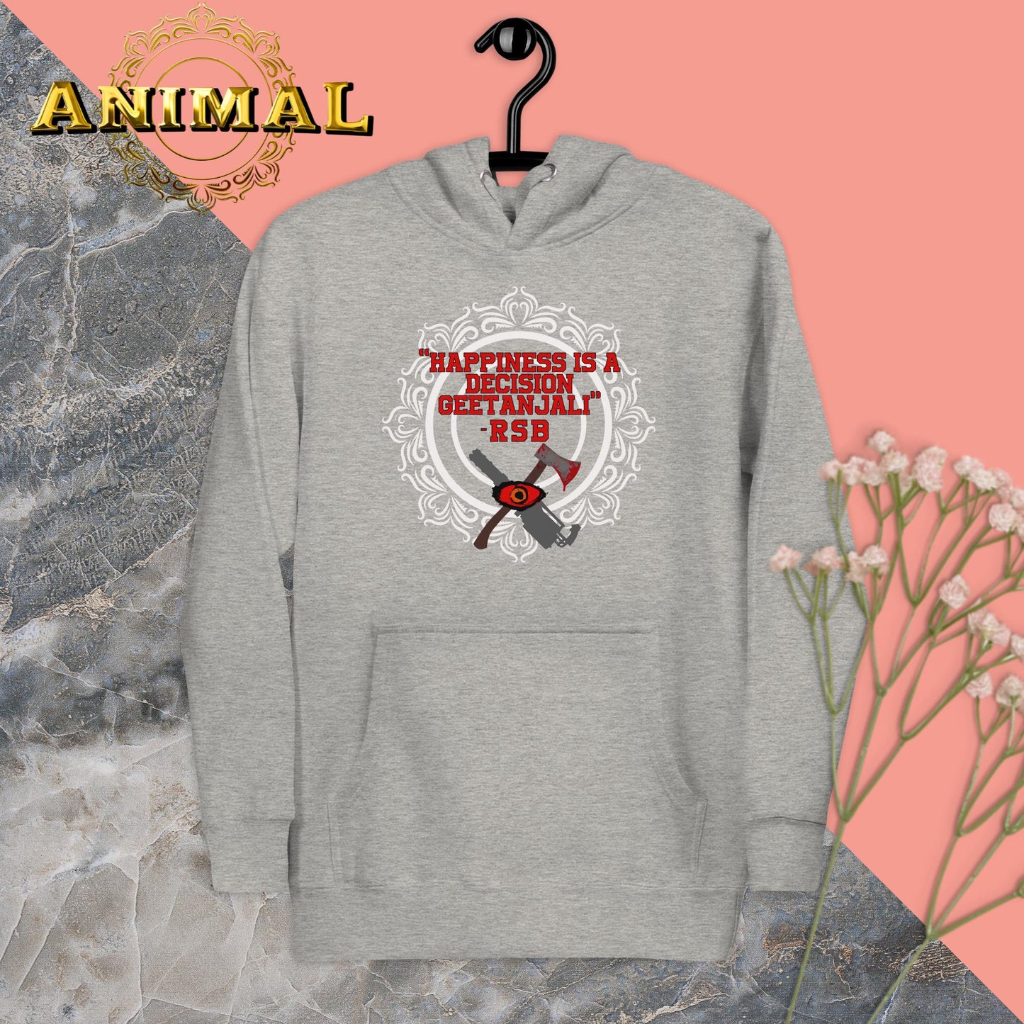 Animal Movie Themed Unisex Hoodie