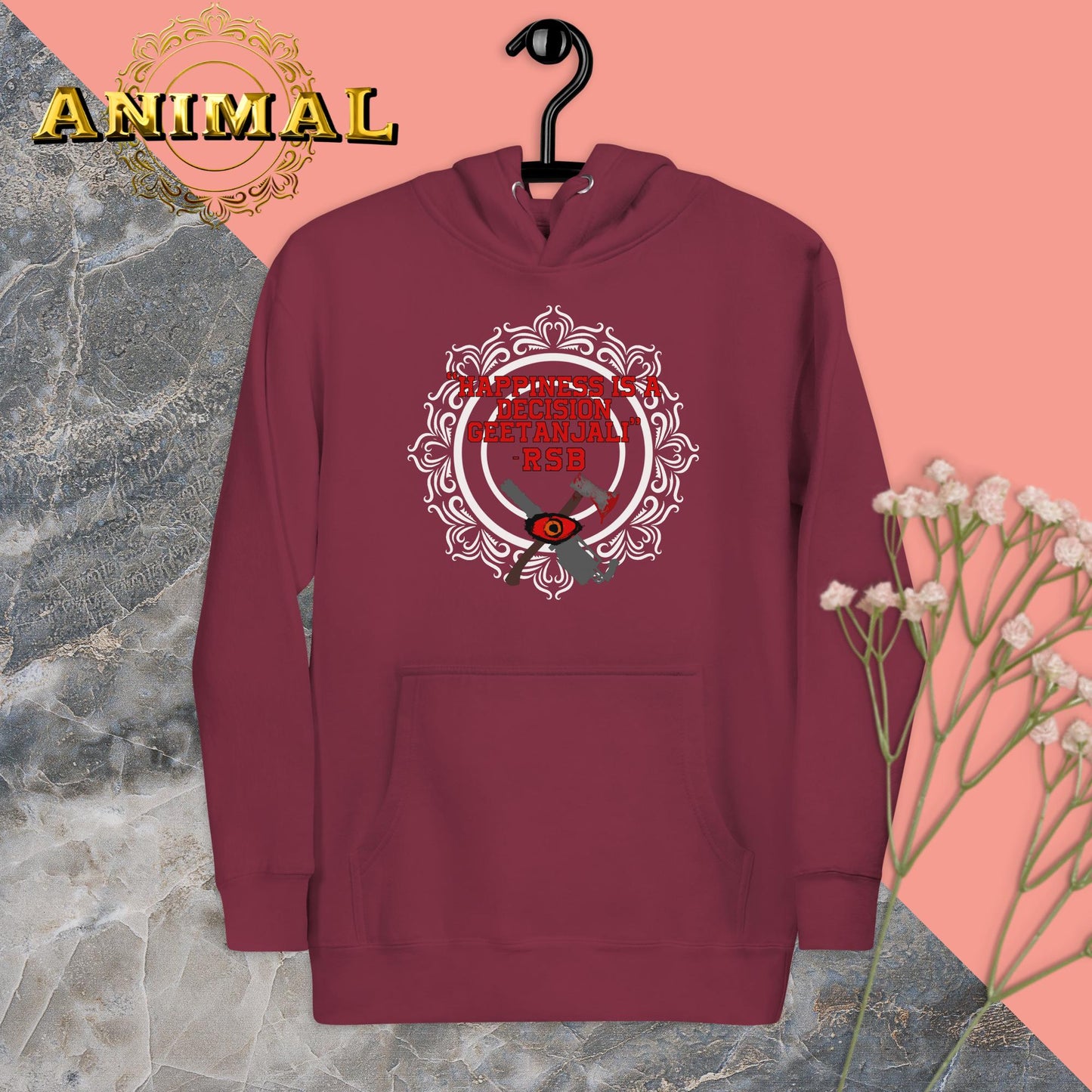 Animal Movie Themed Unisex Hoodie